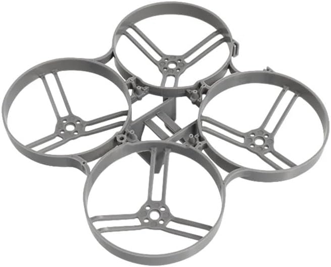 for Meteor85 2 Inch FPV Drone Frame Kit Wheelbase 87.7mm Spare Part for Brushless Whoop FPV Racing Drone Accessories Part(Color:Gray)