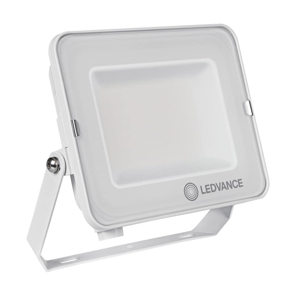 Compact Symmetrical Floodlight 50W 5000lm 4000K 100 Degrees IP65 in White