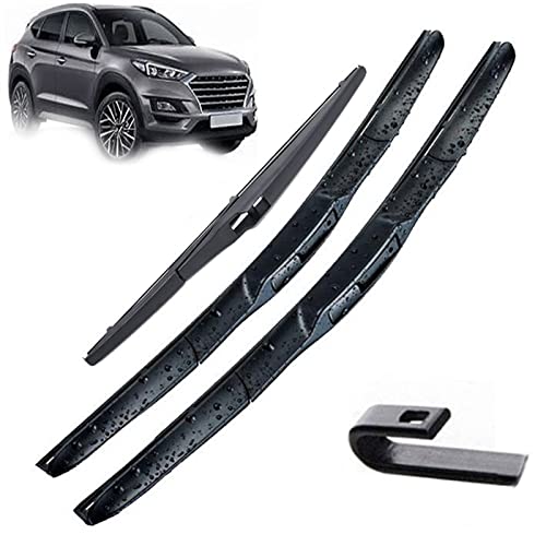 Balais d'essuie-glace avant arrière pour Hyundai Tucson TL 2016-2020
