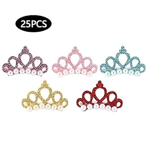 25PCS Crown Hair Clip for Pet, Colorful Shining Hairpin Grooming Accessories for Cat Medium Small Cat Dog 25PCS Crown Hair Clip for Pet, Colorful Shining Hairpin Grooming Accessories for Cat Medium Small Cat Dog