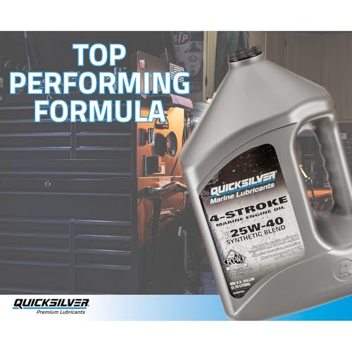 Image of Quicksilver by Mercury Marine 25W-40 Marine Engine Oil