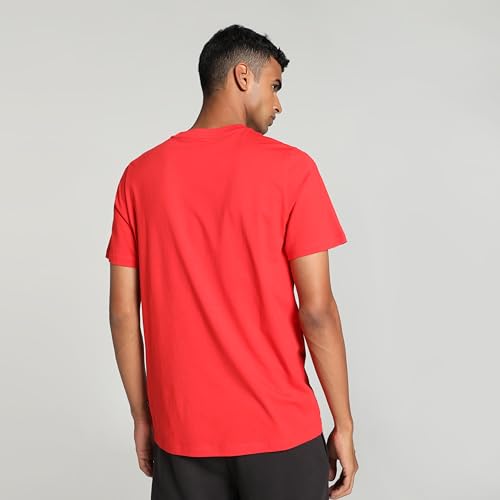 Image of Puma Men's Graphic Print Regular Fit T-Shirt