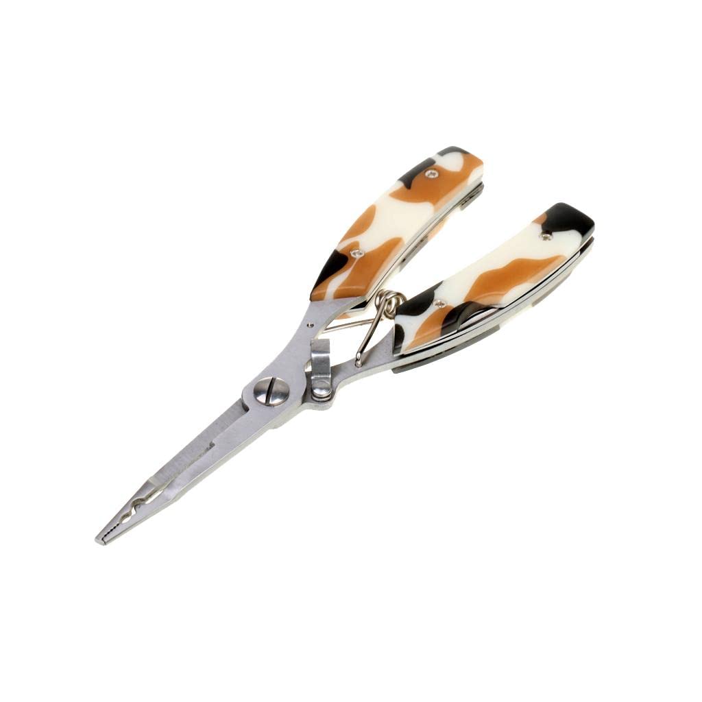 UJEAVETTE® Stainless Steel Fishing Pliers Split Ring Hook Remover Fishing Line Cutters-picture-29