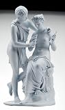 Générique Statue Daphnis et Chloé de 23 cm   Reproduction fidèle du Chef D'Oeuvre de Jean Pierre Cortot exposé au Louvre à Paris