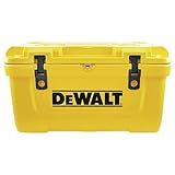 DEWALT 65 Qt Roto Molded Cooler, Heavy Duty Ice Chest for Camping, Sports & Outdoor Activities
