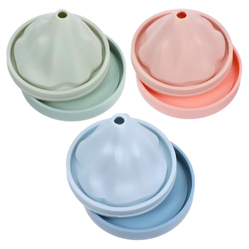 Moldes de hielo de silicona FOMIYES con forma de montaña de nieve, set 3 piezas miniatura 1