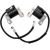 592846 Ignition Coil Compatible with Briggs & Stratton 401000 405000 407000, Intek V-Twin 18-22HP Engine, Replaces 799651 691060 401577 499447 (2 Packs)