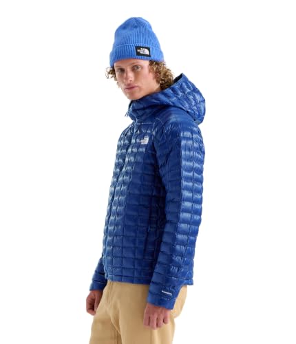 Image of THE NORTH FACE Men's Thermoball Hooded Jacket | Lightweight, Wind & Water Resistant Fabric, Synthetic Insulation