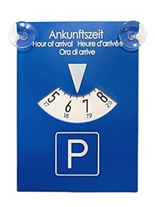 HP-Autozubehör 19940 Parkscheibe mit Saugnäpfen