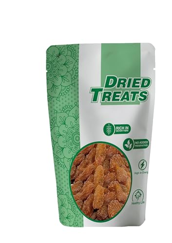 Image of Dried Treats Dried Fruits Nuts And Seeds (Golden Raisins /Munakka /Kishmish, 200Gm)