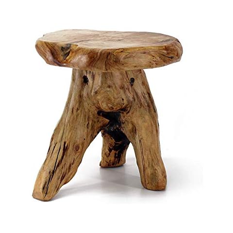 WELLAND Tree Stump Stool Live Edge Cover
