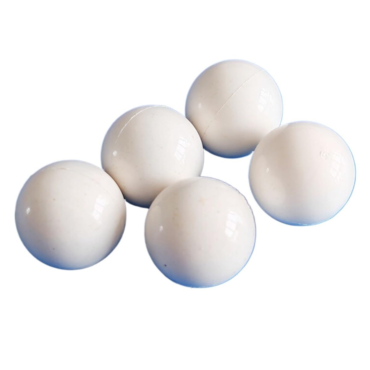 Vollgummibälle, 10–50 mm, weiße Hüpfbälle for Training und Industrie(50mmx10pcs)