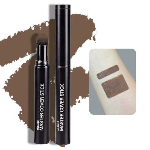 Pulver Ansatzpuder Stick - Wasserfester Haaransatz Puder Zum Abdecken Des Haaransatzes - Natürliche Schatten, Präzises Auftragen Haarausfall Abdeckung Haarverdichtung Haarpuder Für Frauen Männer