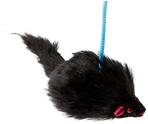 Western Pet PET-518 Brinquedo para Gato Vara com Rato, Multicor, 115 cm