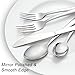 Pleafind 72-Pieces Silverware Set for 12, Flatware Set with Steak Knives, Stainless Steel Cutlery Set, Include Forks Spoons and Knives Set, Dishwasher Safe Utensil Sets for Home Restaurant
