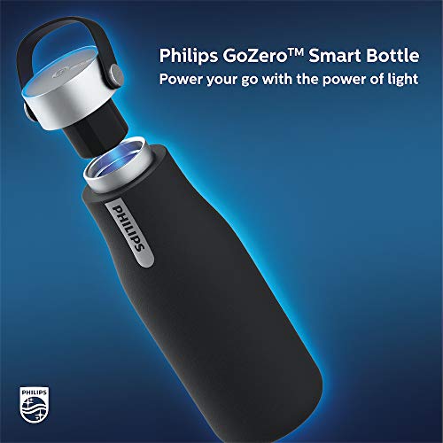 PHILIPS Water GoZero UV Self-Cleaning Smart Water Bottle Vacuum Stainless Steel Insulated Water Bottle with Handle Double-wall, Auto Cleaning, Keep Drink Hot or Cold, BPA Free 4 PHILIPS Water GoZero UV Self-Cleaning Smart Water Bottle Vacuum Stainless Steel Insulated Water Bottle with Handle Double-wall, Auto Cleaning, Keep Drink Hot or Cold, BPA Free - Image 2