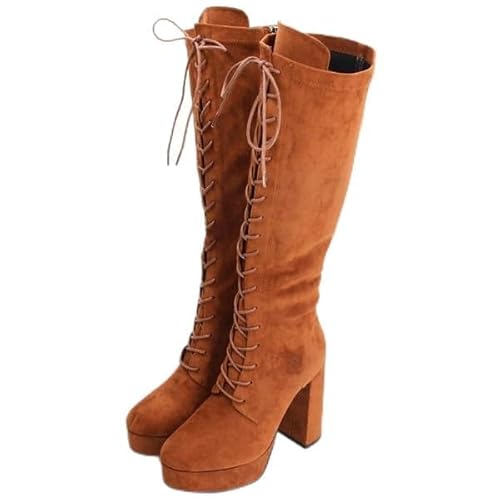 [�g�~�G�R] ����҂ݏグ�u�[�c �����O�u�[�c �`�����L�[�q�[�� BROWN/S L/24.0cm