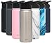Simple Modern 18oz Summit Sports Water Bottle - Travel Mug Stainless Steel Flask +2 Lids - Wide Mouth Double Wall Vacuum Insulated Silver Leakproof -Simple Stainless