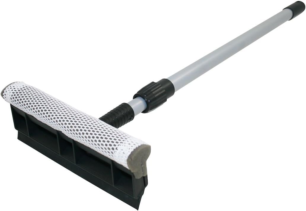 9046 Squeee " Steel Extendable Handle, Gray