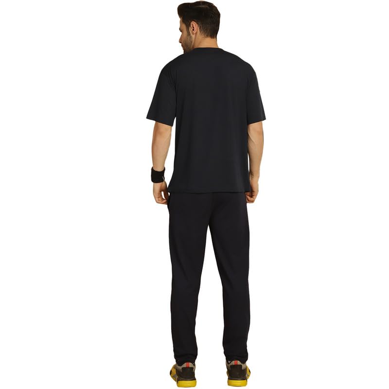 Image of Mack Jonney Printed Round Neck Cotton Oversize Half sleeves Co-ord set Tracksuit For Men-P-MACK52845