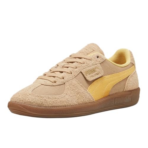 Image of PUMA Mens Palermo Vintage Lace Up Sneakers Shoes Casual - Beige - Size 8.5 M