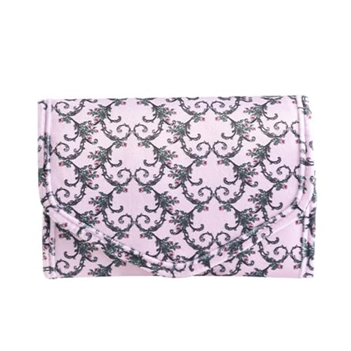 ETAWDE Portable Jewelry Travel Bag Stylish and Jewelry Packaging Bags Holder for Jewelry Lovers and Travelers