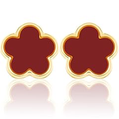 Burgundy-14K Gold Plated
