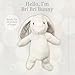 World's Softest Plush Stuffed Animal for Baby, Toddler, Kids, Adults - Adorable Toy Made from Kid-Friendly, Quality Materials - Lushee Off White BriBri Bunny, 20