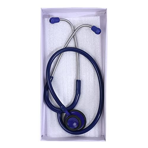 Image of RCSP Stethoscope for Kids Playing Toys Doctor Blue Plastic Body Clear Sound Light Weight Chest Piece Compact & Classic Look