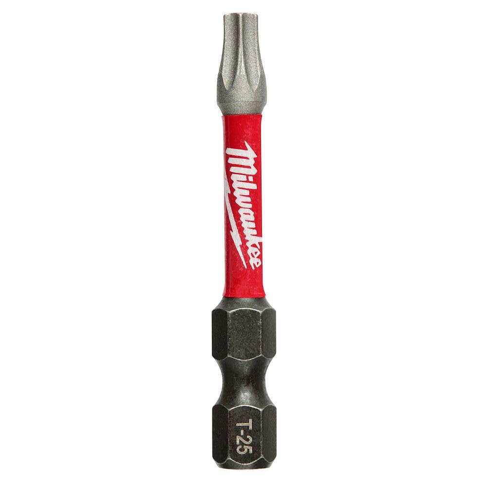 25PC SHOCKWAVE 2" T25 POWER TORX BIT