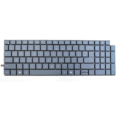 KGIGIBE �����p�o�b�N���C�g�L�[�{�[�h Dell Inspiron 16 5640 5645 / Plus DB16250 DB16255�V���[�Y �m�[�g�p�\�R�� US �O���[
