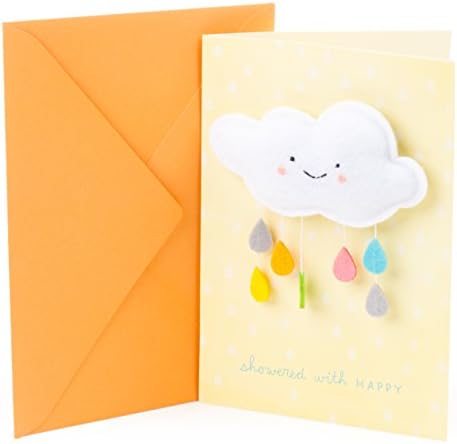 Hallmark Signature New Baby Greeting Card, Happy Cloud