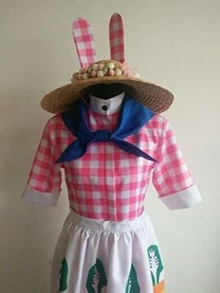 仮装】うさたま大脱走 農家 M-Lサイズ衣装 Amazon.co.jp: [BUZHI