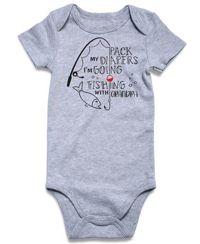 Image of RAISEVERN Baby Boys Girls Clothes Infant Romper Newborn Bodysuits Funny Outfit 0-12 Months