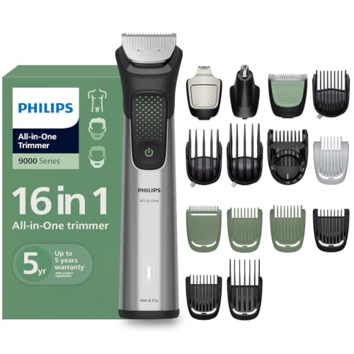 Philips India's No.1 Men's Trimmer* | Luxurious Stainless Steel D...