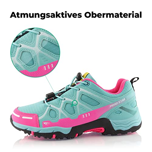 Fusskleidung® Damen Herren Wanderschuhe atmungsaktive Trekkingschuhe - Image 3