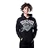 NBA Men's Oklahoma City Thunder Primo Metallic Fleece Pullover Hoodie Sweatshirt, Large, Black