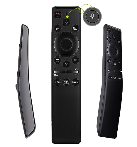 Smart TV Voice Remote Control for Samsung, Compatible for All Samsung TV Remote Which Supports Voice Function 8K 4K QLED LED UHD LCD Smart Curved Frame TVs - BN59-01312A