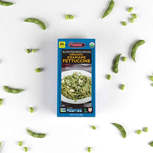 Seapoint Farms Organic Edamame Fettuccine, Healthy Gluten-Free Noodles, 3 Pack, 7.05 Ounce (pack of 3)