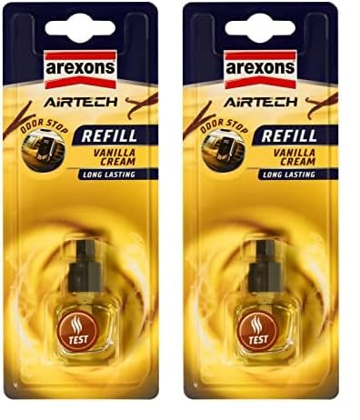 Arexons 1268507 Profumi da Bocchetta Aria Airtech Ricarica Vanilla (Confezione da 2)