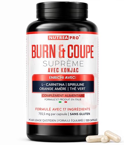 supplément NUTREA PRO® avec Konjac - 120 gelule - MADE IN ITALY