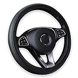 Car Steering Wheel Cover, Steering Wheel Cover for Men and Women, 15 Inch Microfiber Leather Car Ste