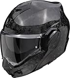 Scorpion EXO-Tech Evo Carbon Onyx Klapphelm, schwarz, XS (54/55)