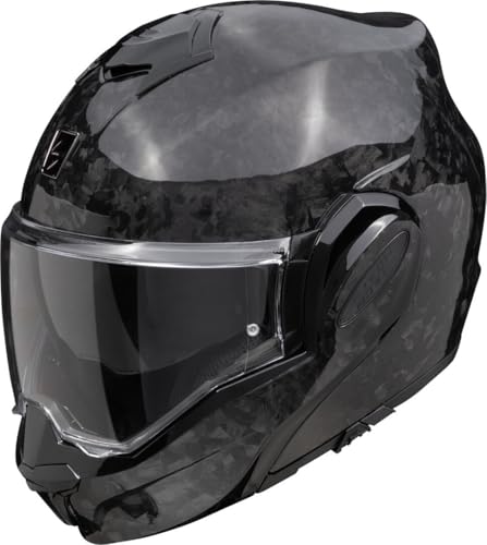 Scorpion EXO-Tech Evo Carbon Onyx Casque, Noir, L (58/59)
