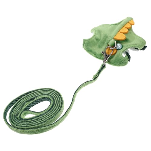 Mipcase Ferret Harness Traction Leash Design Easy to Use for Pet Walking Ferret Leash Kit Random