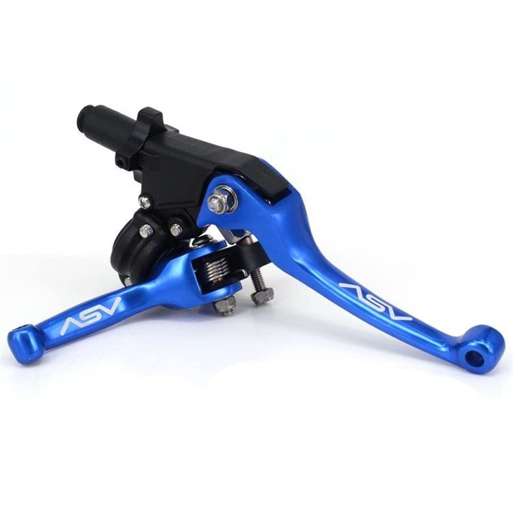 Manetas Moto Palancas de freno de embrague Dirt Bike Manillar Universal Maneta Freno Moto (Color : Orange set)