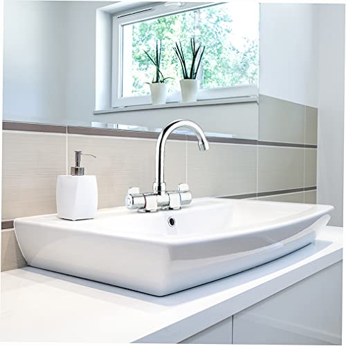 Torneira Foldable RV torneira torneira de cozinha com dois punhos/torneira de cozinha RV torneira de