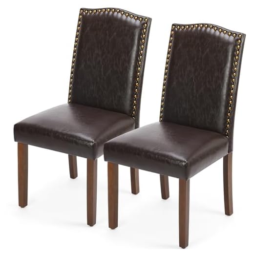 Set of 2 Stylish Dining Chairs