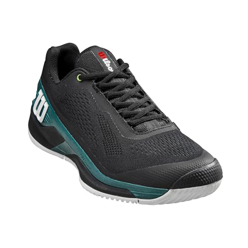 WILSON Baskets Rush Pro 4.0 Blade pour femme sur court de tennis