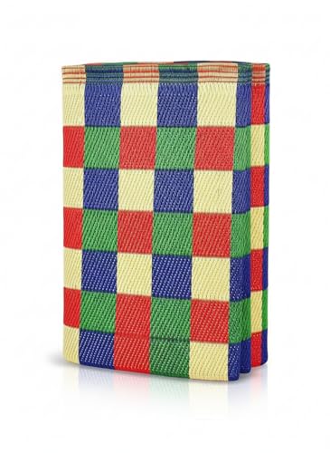 Image of Plastic Floor Mat Chatai | Multipurpose, Waterproof, Washable, Lightweight & Durable | Indoor & Outdoor Use (Multicolor, 6 x 6) | (L 180 cm X W 180 cm)